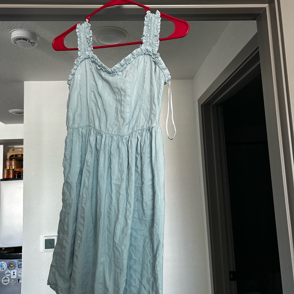 Roxy Light Blue Mini Dress